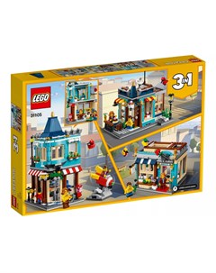 Конструктор Creator 31105 Городской магазин игрушек 554 детали Lego
