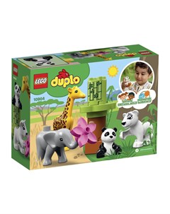 Конструктор Duplo Town 10904 Детишки животных 9 деталей Lego