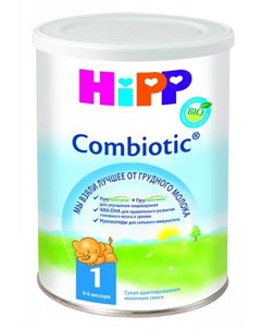 Сухая адаптированная молочная смесь Combiotic 1 350гр Hipp