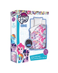 Комплект постельного белья My little Pony Neon Подружки пони с подсветкой рисунка в темноте Отк