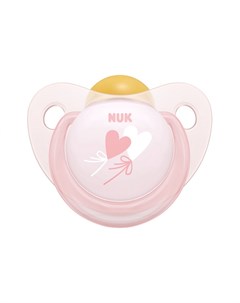 Пустышка Trendline Baby Rose Шарики латексная 6 Nuk