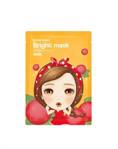 Тканевая маска Orchid Flower Bright Mask 1 шт The orchid skin