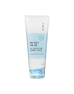 Крем сорбет для лица Jeju Sparkling Water Sorbet Cream Shingmulnara