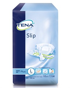 Подгузники для взрослых Slip Plus L 10шт Tena