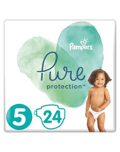 Подгузники Pure Protection Junior 5 11 кг 24шт Pampers
