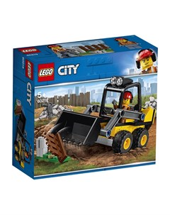 Конструктор City Great Vehicles 60219 Строительный погрузчик 88 деталей Lego