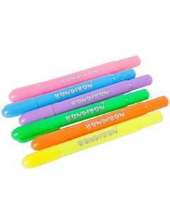 Набор гелевых карандашей для рисования 6 цветов Bondibon