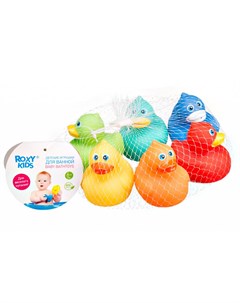 Набор игрушек для ванной ROXY KIDS Уточки 6шт Roxy kids
