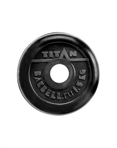 Диск для штанги 1 5 кг Titan