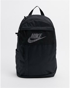 Черный рюкзак с сетчатой вставкой Nike