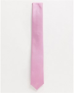 Светло розовый галстук Twisted tailor