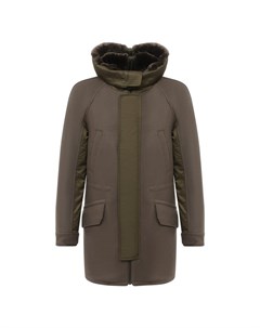 Утепленное пальто Yves salomon