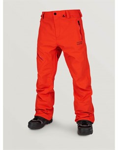 Штаны для сноуборда мужские L Gore Tex Pant Orange Volcom