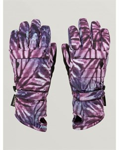 Перчатки для сноуборда женские Peep Gore Tex Glove Purple Volcom