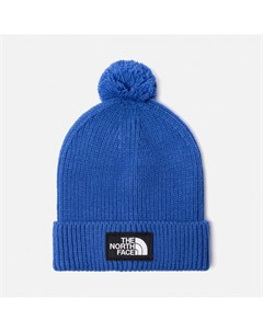 Шапка THE NORTH FACE Tnf Logo Box Pom Tnf Blue The north face