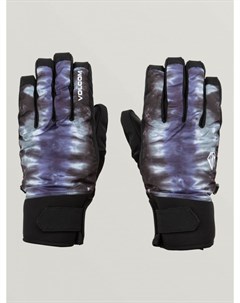 Перчатки для сноуборда мужские Nyle Glove Black Print Volcom