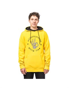 Флисовая толстовка HORSEFEATHERS Langley Atrip Sweatshirt Lemon Horsefeathers®