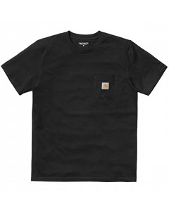 Футболка S S Pocket T Shirt Black 2020 Carhartt wip