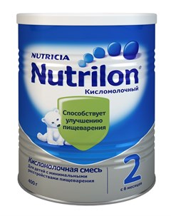 Нутрилон Молочная смесь Кисломолочный 2 400г Nutrilon