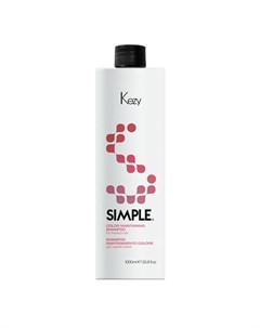 Шампунь для окрашенных волос Simple 1000 мл Kezy
