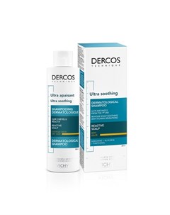 Шампунь Dercos Ultra Soothing Dry Hair 200 мл Vichy