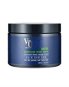 Маска для волос Aloe Moisture 480 мл Von u