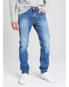 Зауженные джинсы из переработанного хлопка Ostin