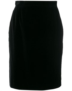 Короткая прямая юбка Yves saint laurent pre-owned