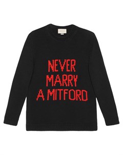 Свитер Never Marry a Mitford Gucci