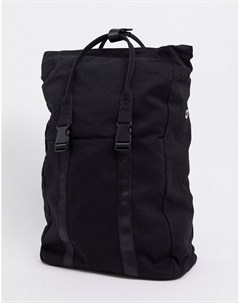 Черный парусиновый рюкзак с отделением для ноутбука Asos design
