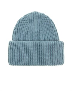 Голубая шапка из шерсти и кашемира Yves salomon accessories