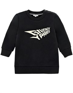 Черный свитшот с логтипом детский Givenchy