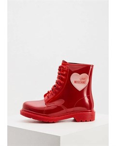Резиновые ботинки Love moschino