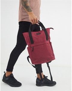 Бордовый рюкзак с ручками и фирменной нашивкой Asos unrvlld supply