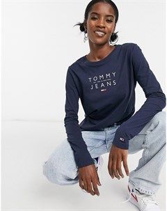 Лонгслив с логотипом Tommy jeans