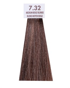 7 32 краска для волос средний бежевый блондин MACADAMIA COLORS 100 мл Macadamia natural oil