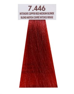 7 446 краска для волос яркий медный красный средний блондин MACADAMIA COLORS 100 мл Macadamia natural oil