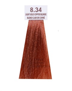 8 34 краска для волос светлый медно золотистый блондин MACADAMIA COLORS 100 мл Macadamia natural oil