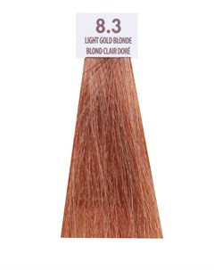 8 3 краска для волос светлый золотистый блондин MACADAMIA COLORS 100 мл Macadamia natural oil