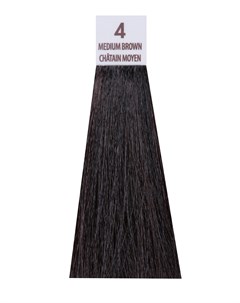 4 краска для волос средний каштановый MACADAMIA COLORS 100 мл Macadamia natural oil