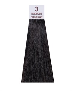 3 краска для волос темный каштановый MACADAMIA COLORS 100 мл Macadamia natural oil