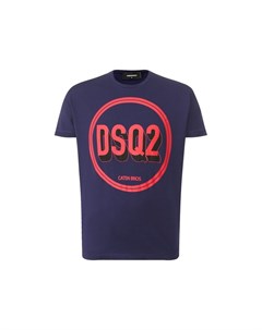 Хлопковая футболка Dsquared2