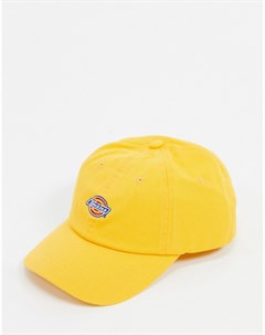 Желтая 6 панельная кепка с логотипом Dickies