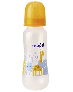 Бутылочка для кормления с силиконовой соской 250мл Mepsi