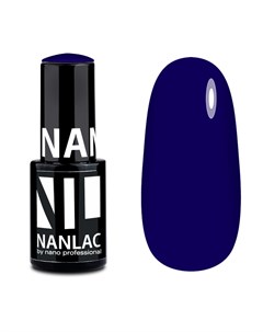 Гель лак 2188 Black indigo NANLAC 6 мл Nano professional