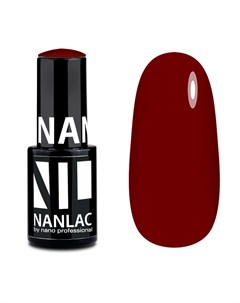 Гель лак 2153 Рубиновый велюр NANLAC 6 мл Nano professional