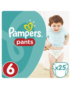 Подгузники трусики Pants Extra Large 6 15 кг 25шт Pampers