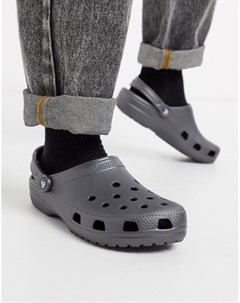 Серые сандалии Crocs