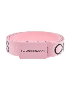 Розовый текстильный ремень детский Calvin klein