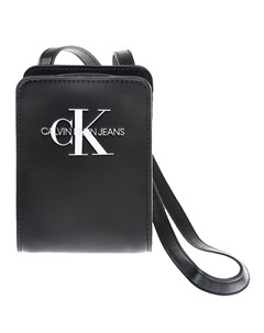 Черная сумка для телефона 16x11x4 см детская Calvin klein